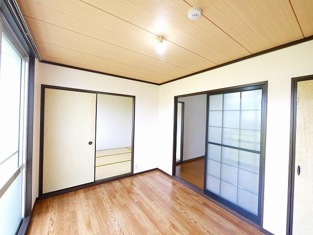乙木ハイツAの洋室|個人の部屋や寝室として使える洋室です