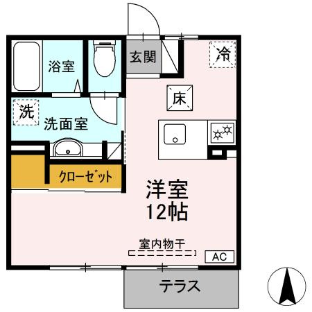 フロイデの間取り