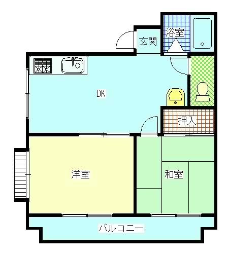 JSC高石の間取り