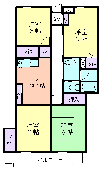 プルミエール久米川の間取り