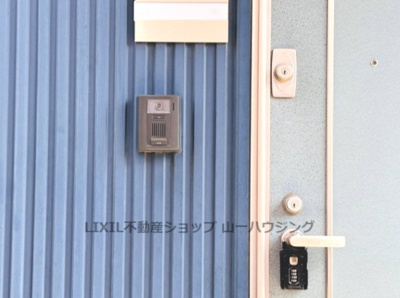【セキュリティ】 | 金井貸家 | Ｗロックキー、モニタ－付インターホン
