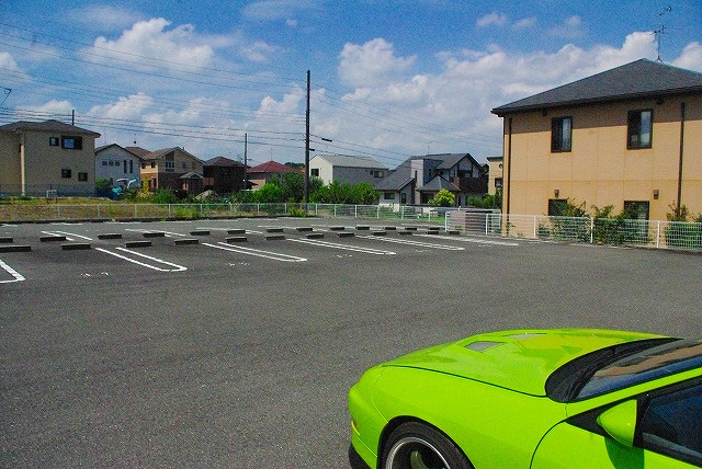 浅田モータープールの駐車場