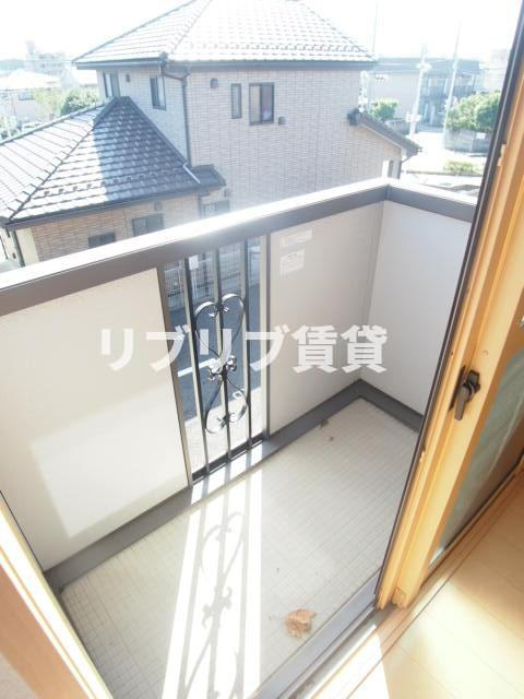 ヴェルデ都町のバルコニー