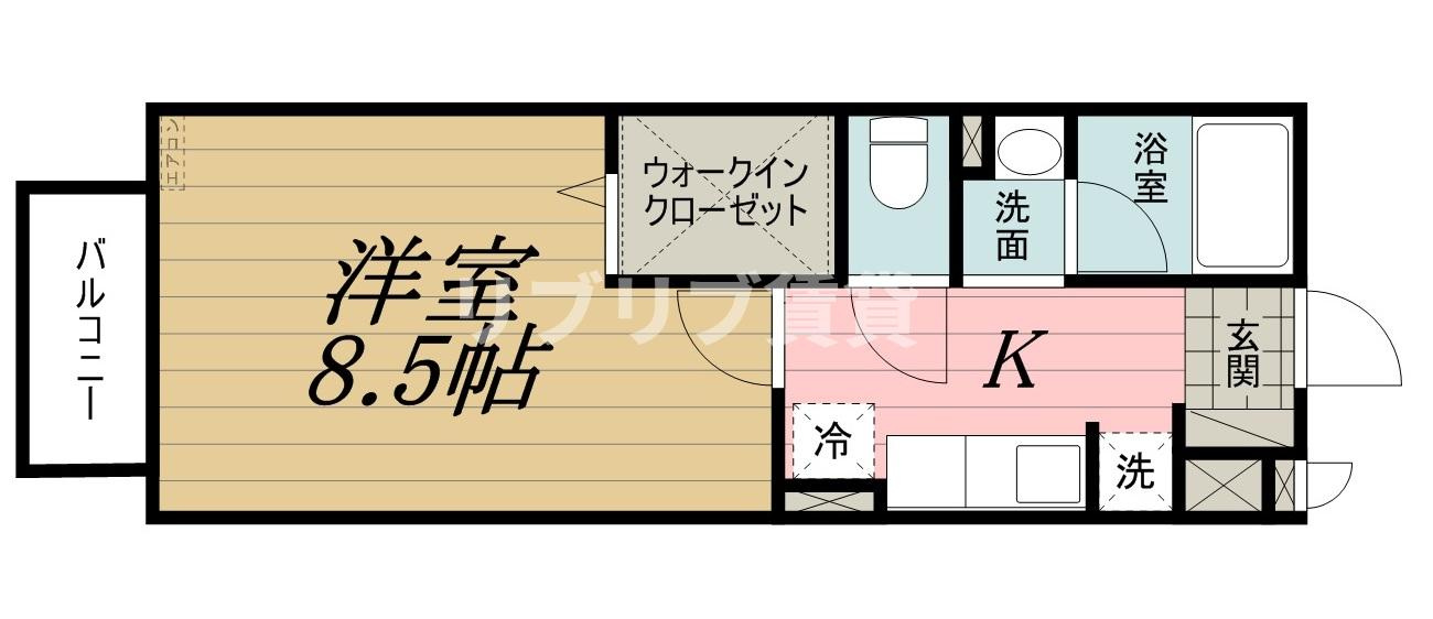 ヴェルデ都町の間取り