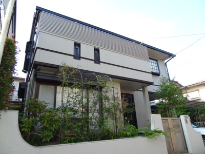 【外観】 | 所沢市青葉台注文住宅の中古住宅/二世帯住宅６ＳＬＤＫ/3,300万円 | 陽当り良好！