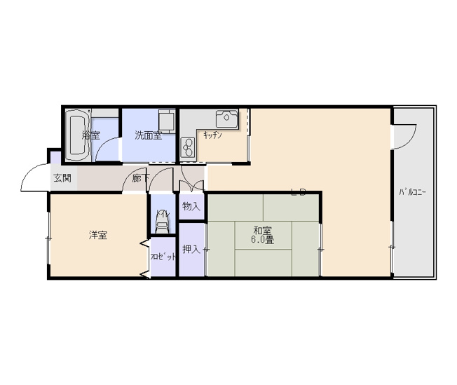 【間取り】 | プロシード甲府 | 『プロシード甲府』