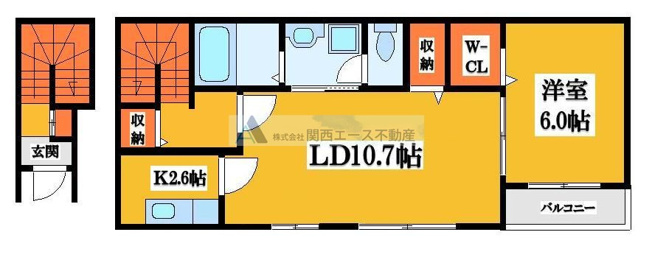 【間取り】 | ポルトボヌールⅡ