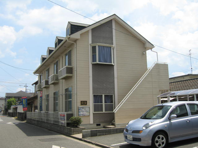 倉敷市大島のアパートの外観