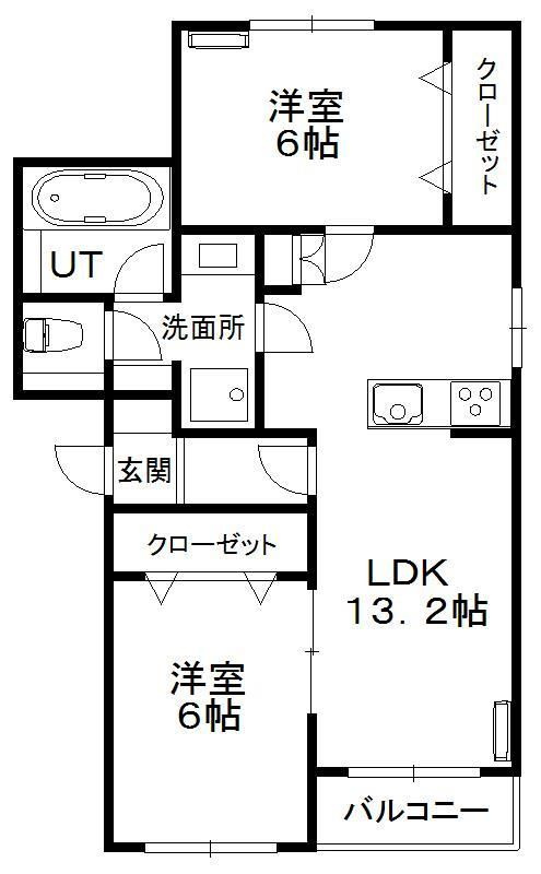 パークレジデンシャルCの間取り