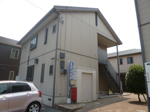 倉敷市大内のアパートの外観