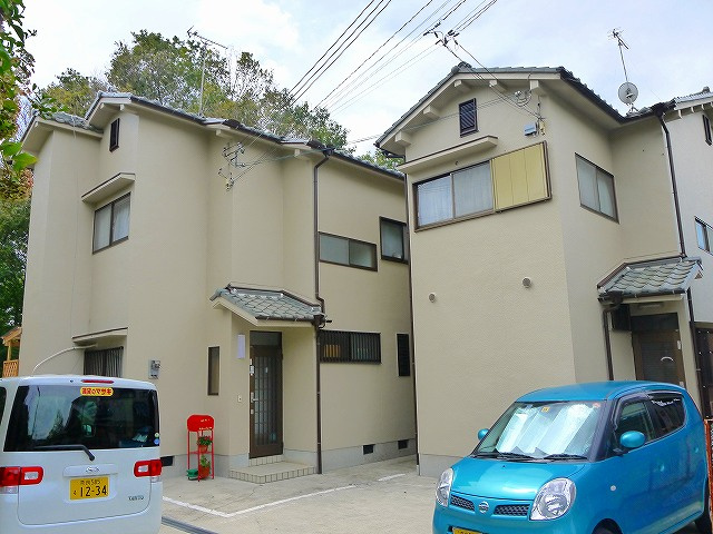 般若寺町テラスハウスの外観|外観もきれいです
