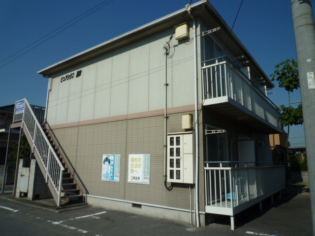 倉敷市酒津のアパートの外観
