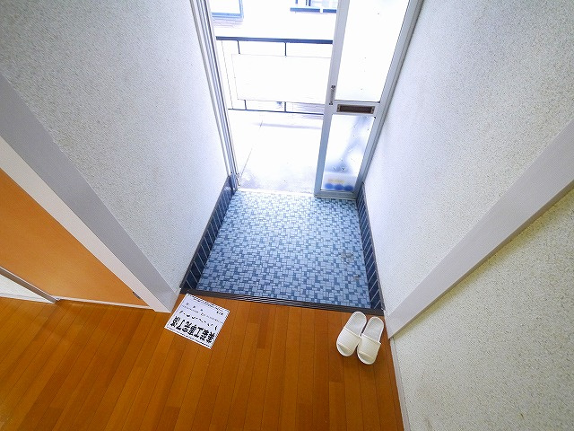清山荘の玄関|収納もある玄関です