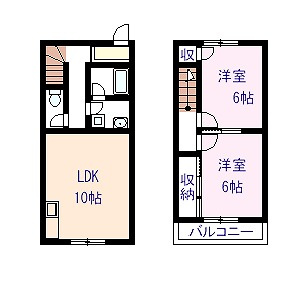 【間取り】 | ディアコート　