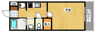 シャルマンコートの間取り|シャルマンコート
