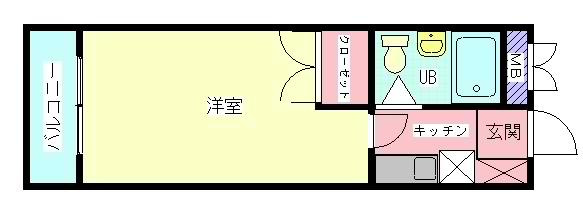 エクセレント羽衣の間取り