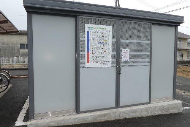 倉敷市中庄のアパートのその他共用部分|敷地内ゴミＳＴ・当番なし。