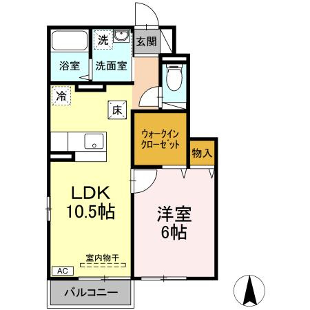 メイユールＭＳⅡの間取り