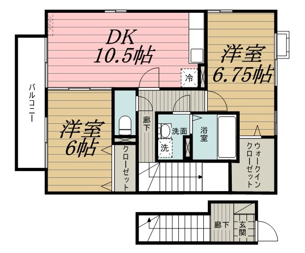 Ｙａ－ＥＣＯ Ｈｏｕｓｅの間取り