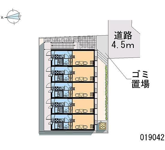 レオパレスチェリーヒルズの区画図