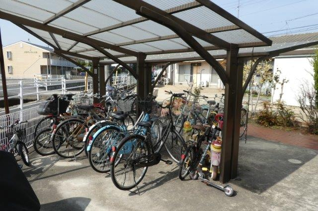 メゾンセントラルのその他共用部分|自転車置き場
