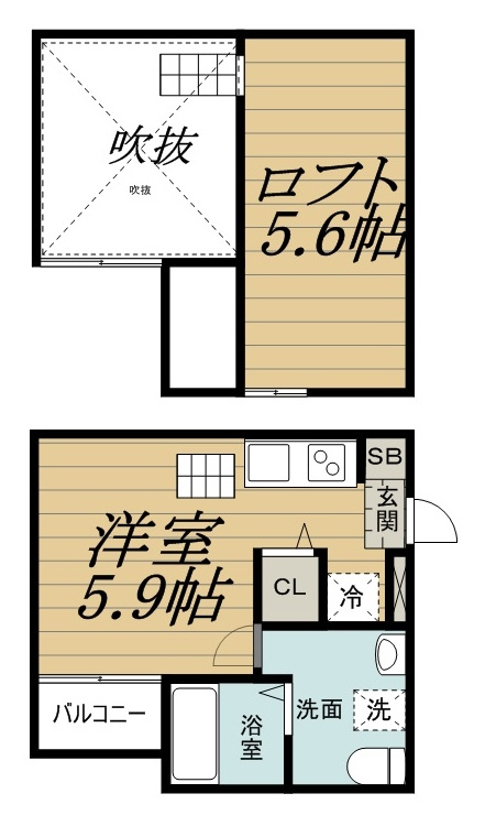 morning hills蘇我の間取り
