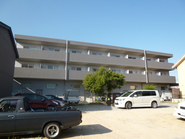 倉敷市笹沖の賃貸マンションの外観