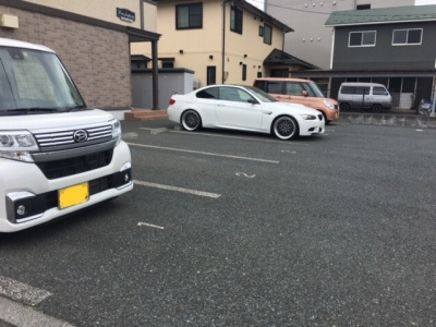 カシオペアの駐車場