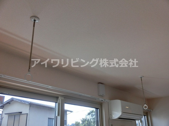 十刻館の設備|室内物干し【十刻館】
