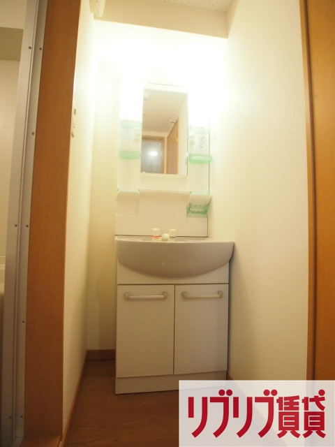 ウィステリア新田町の独立洗面台