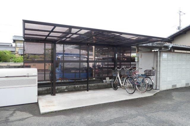 サンパレスフジタのその他共用部分|自転車置き場