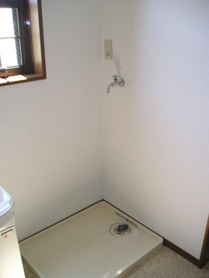 【洗面所】 | ガーデンハウスＣ棟 | 洗濯機置き