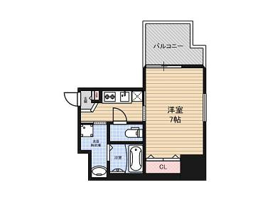 【間取り】 | レジデンス心斎橋