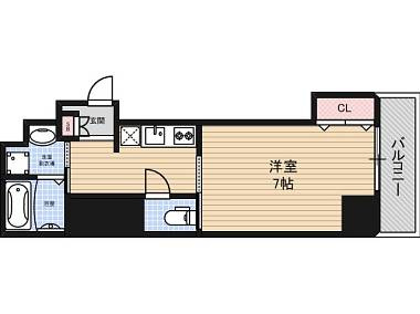 【間取り】 | レジデンス心斎橋