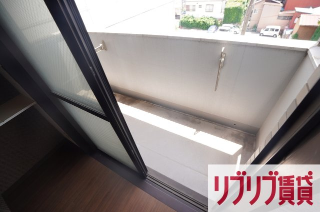 ライオンズマンション千葉東のバルコニー