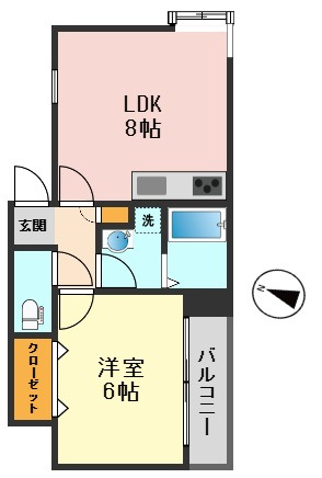 メゾンドシマの間取り