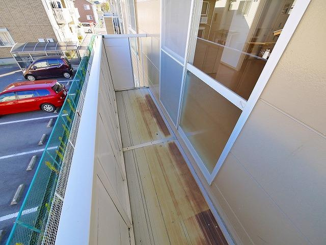 カーサ前栽のバルコニー|バルコニー付きです