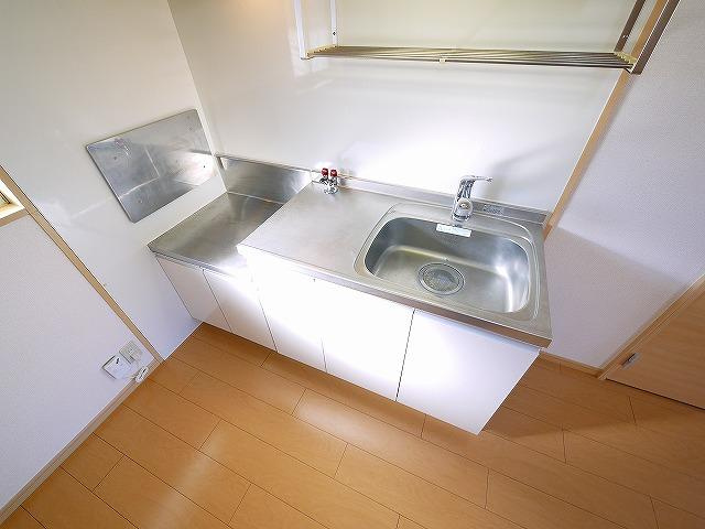 カーサ前栽のキッチン|シンプルなオープンキッチンです