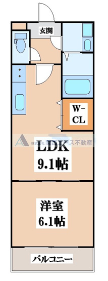 【間取り】 | フジパレス駒林