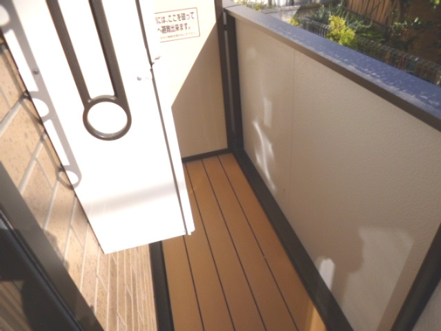 ルージュエクレールのバルコニー