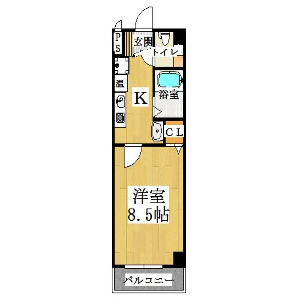 プリヴェ2号館の間取り