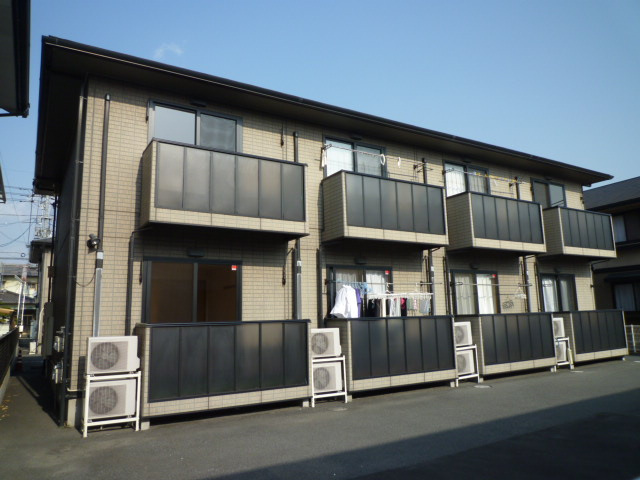 倉敷市安江のアパートの外観