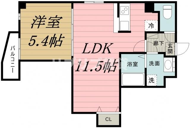 リトルズ本千葉の間取り