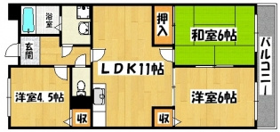 プリネールの間取り