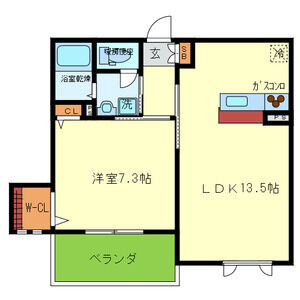 パルファンヴィラーチェの間取り