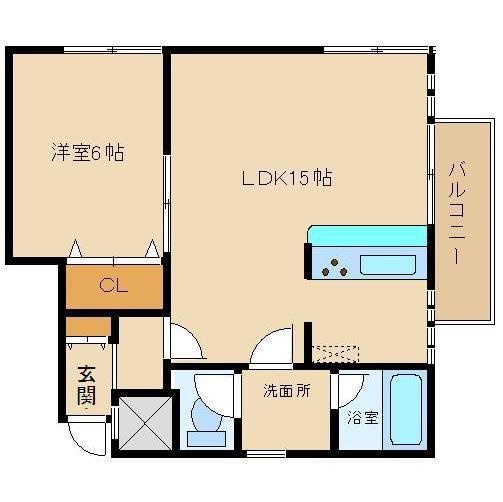 ハイツM3HAMADERAの間取り
