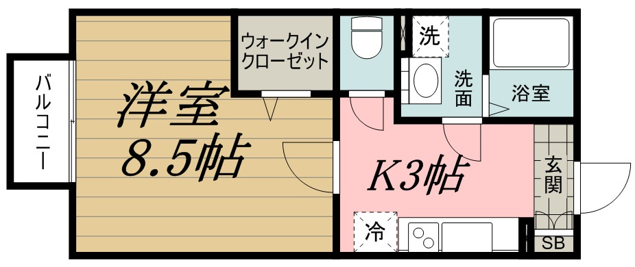 ノーベルパーク　１７の間取り