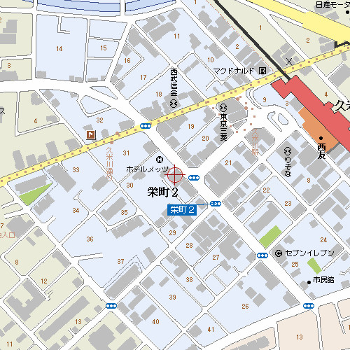 荒井ビルの地図