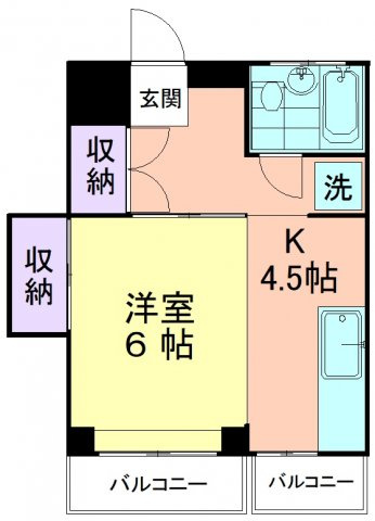 荒井ビルの間取り