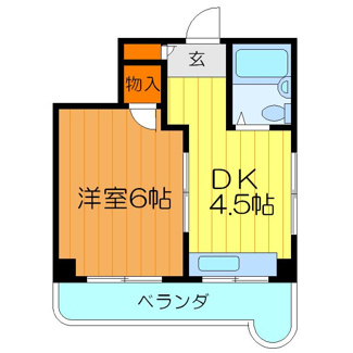 【間取り】 | コーポラス野里